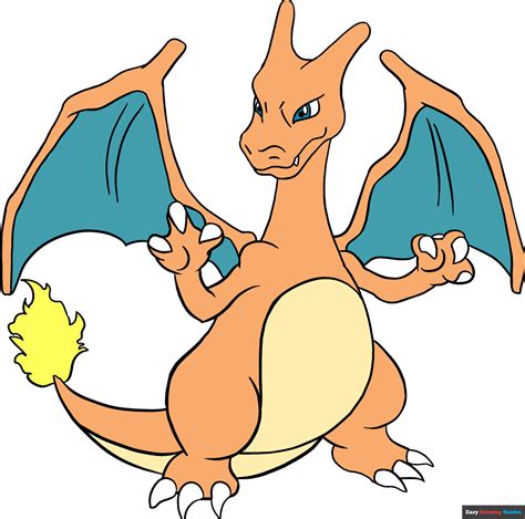 how to draw charizard gx